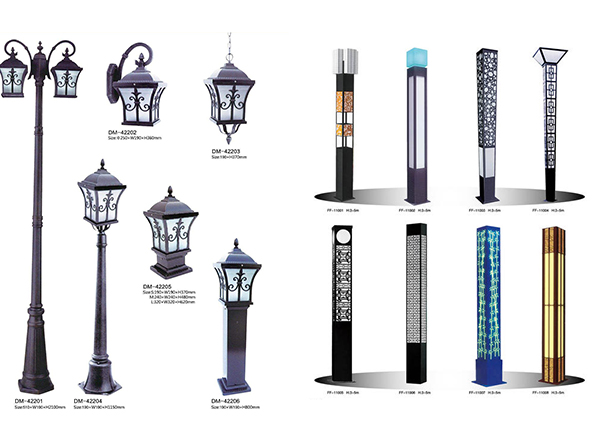 安顺园林景观灯灯具不亮的原因及解决方法